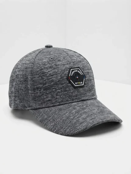 Textured Cap with Logo