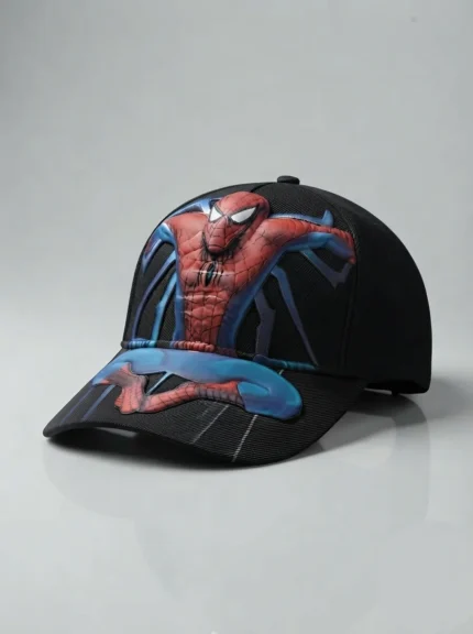 Spider Embossed Cap