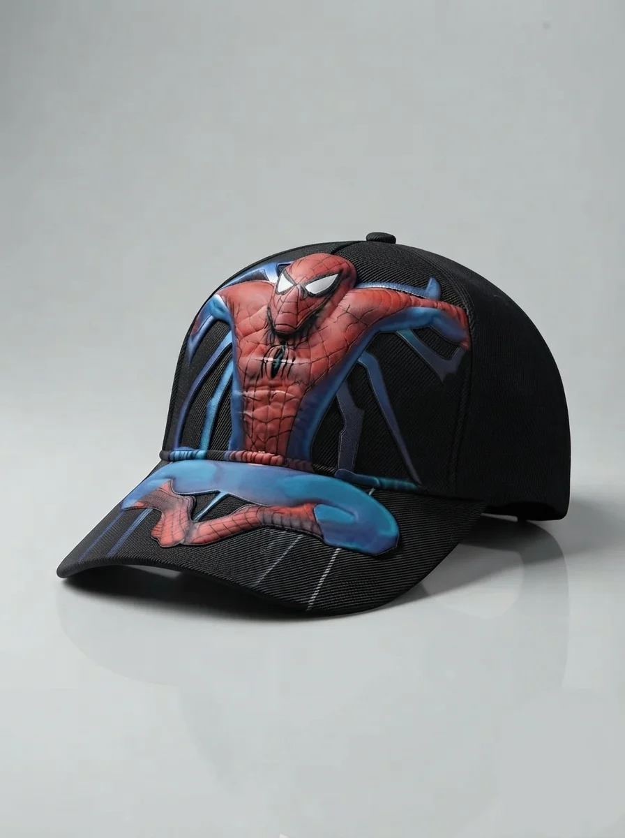 Spider Embossed Cap