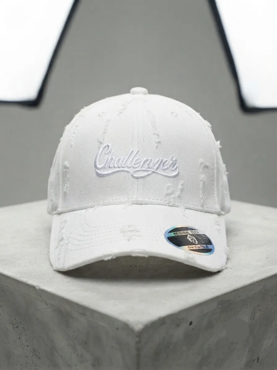 Denim Damaged Cap