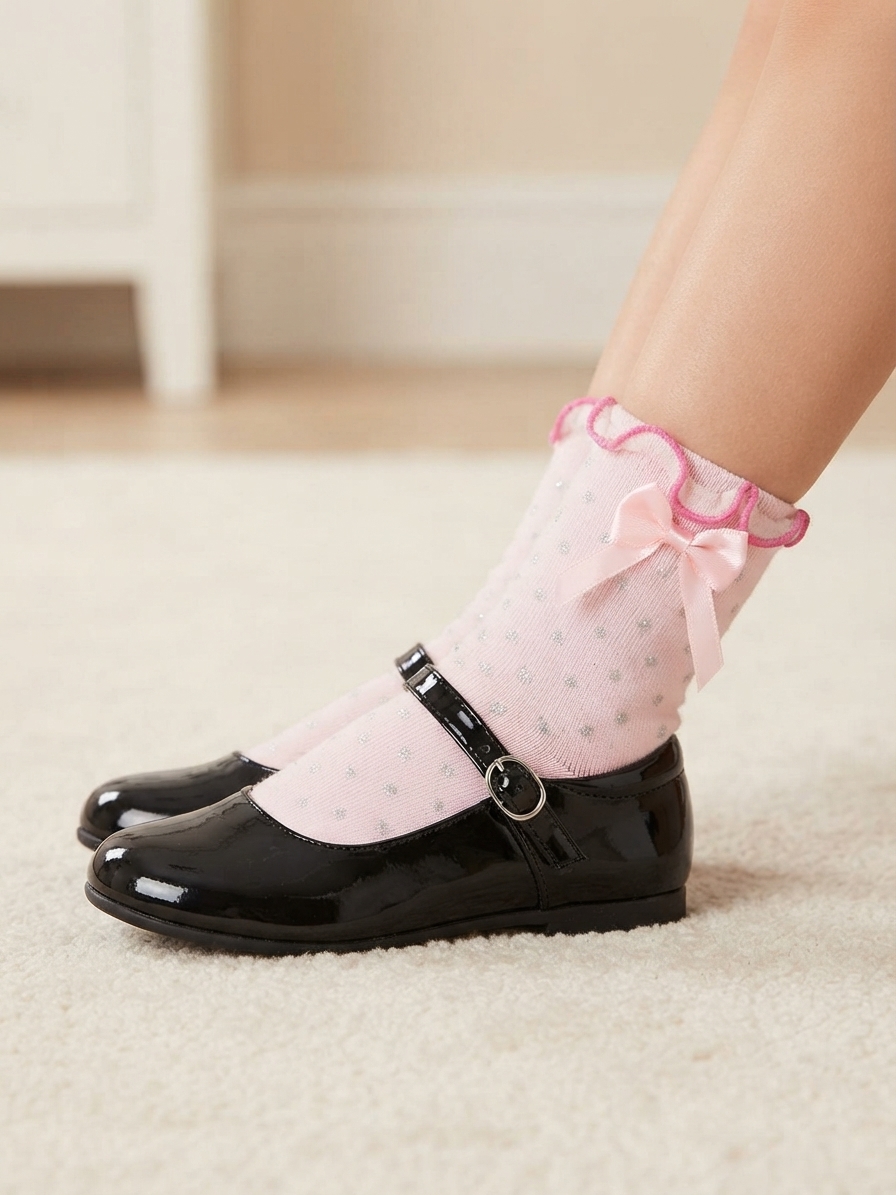 Glitter Frill Socks - Image 2