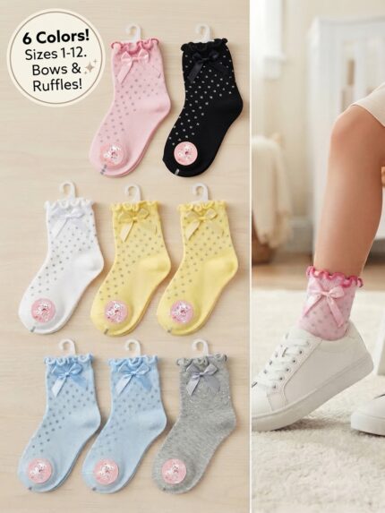 Glitter Frill Socks