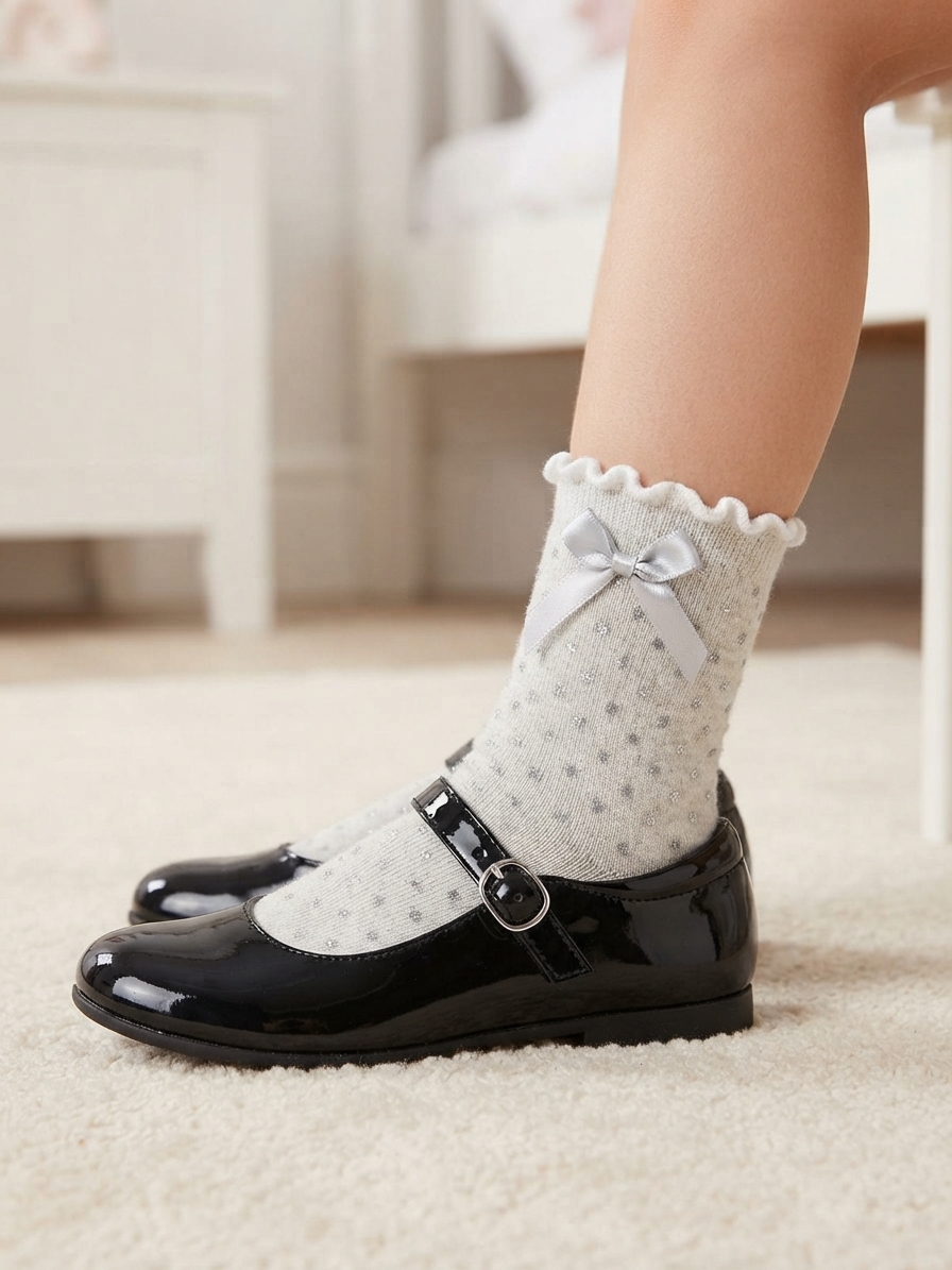 Glitter Frill Socks - Image 7
